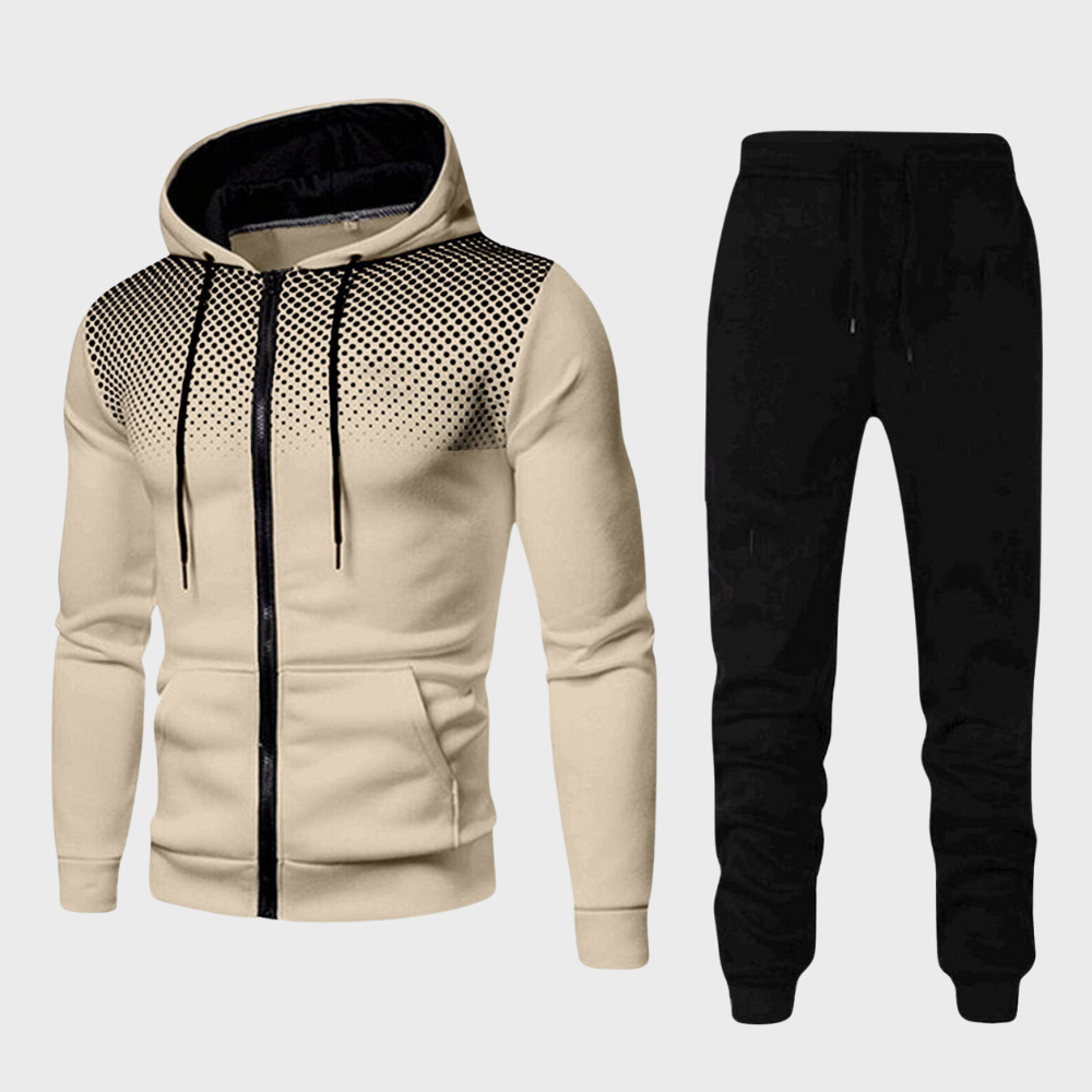 Aydan | Men casual Tracksuit set z bluza z kapturem