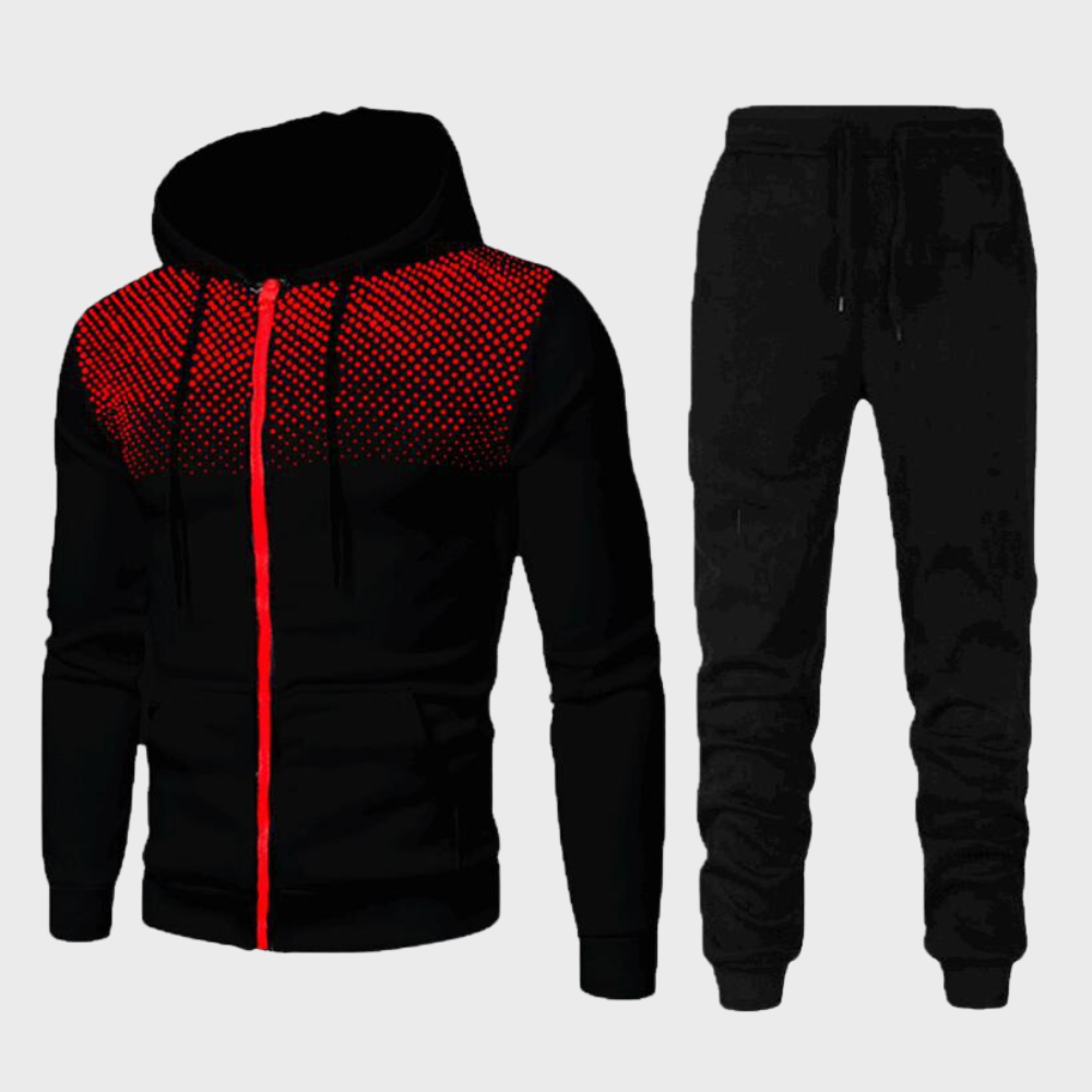 Aydan | Men casual Tracksuit set z bluza z kapturem