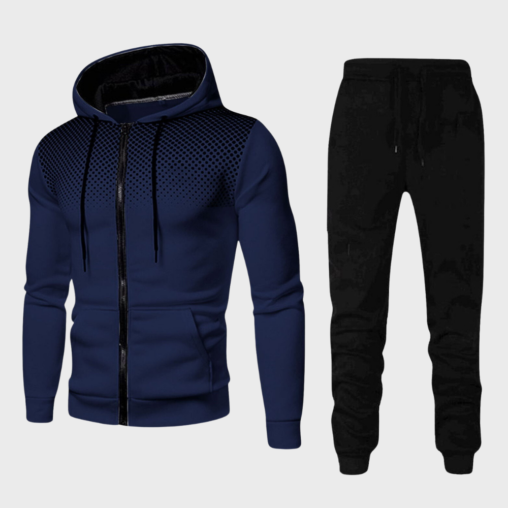Aydan | Men casual Tracksuit set z bluza z kapturem