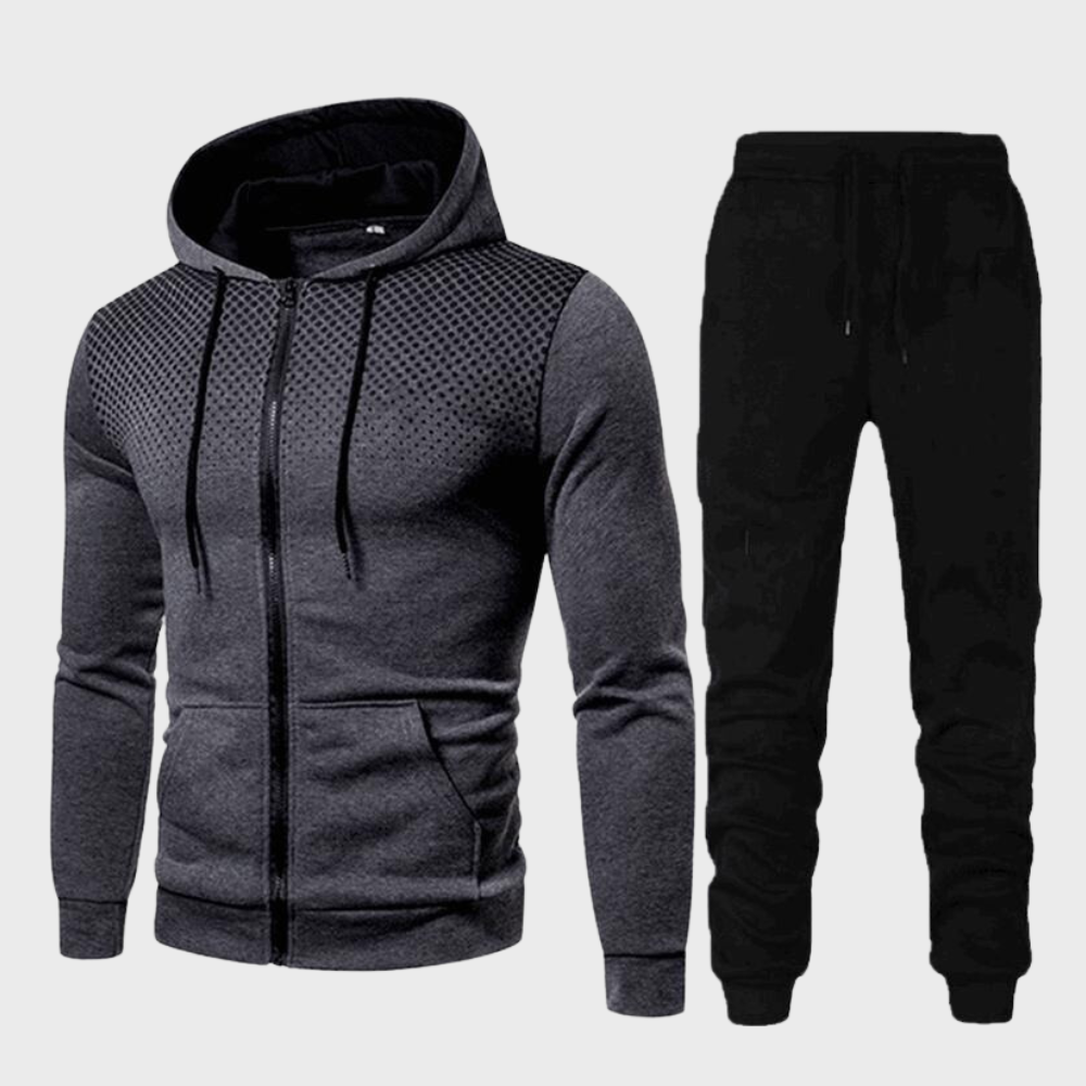 Aydan | Men casual Tracksuit set z bluza z kapturem