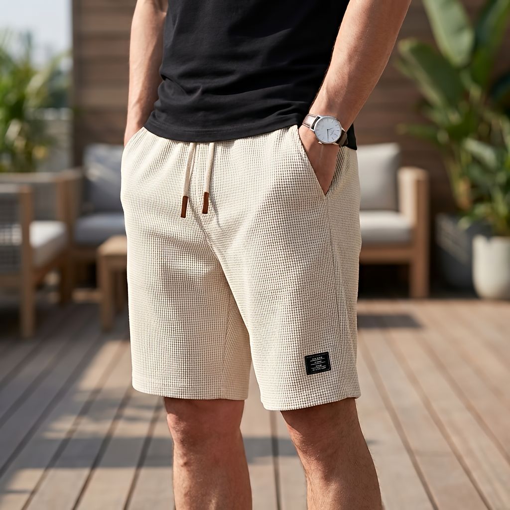 Kimbo | Lässige Herren-Shorts mit bequemem Elastikbund