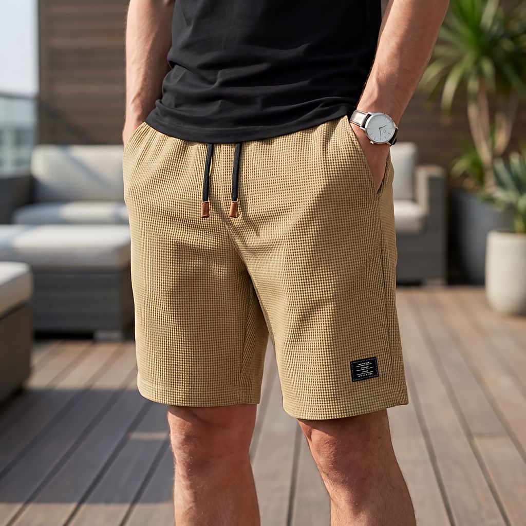 Kimbo | Lässige Herren-Shorts mit bequemem Elastikbund