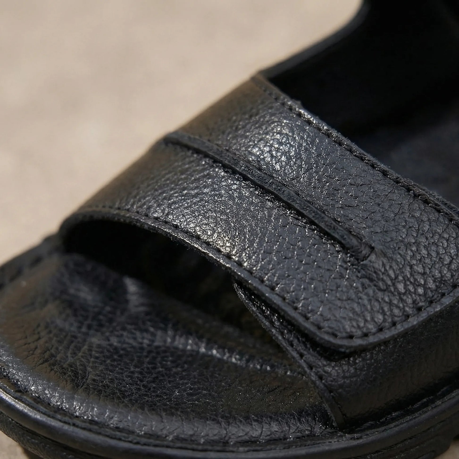 Herre sandaler | Sport sandaler med justerbar rem og fodseng