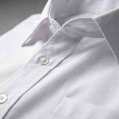 Herre skjorte | Slim fit skjorte med lange ærmer og knapper