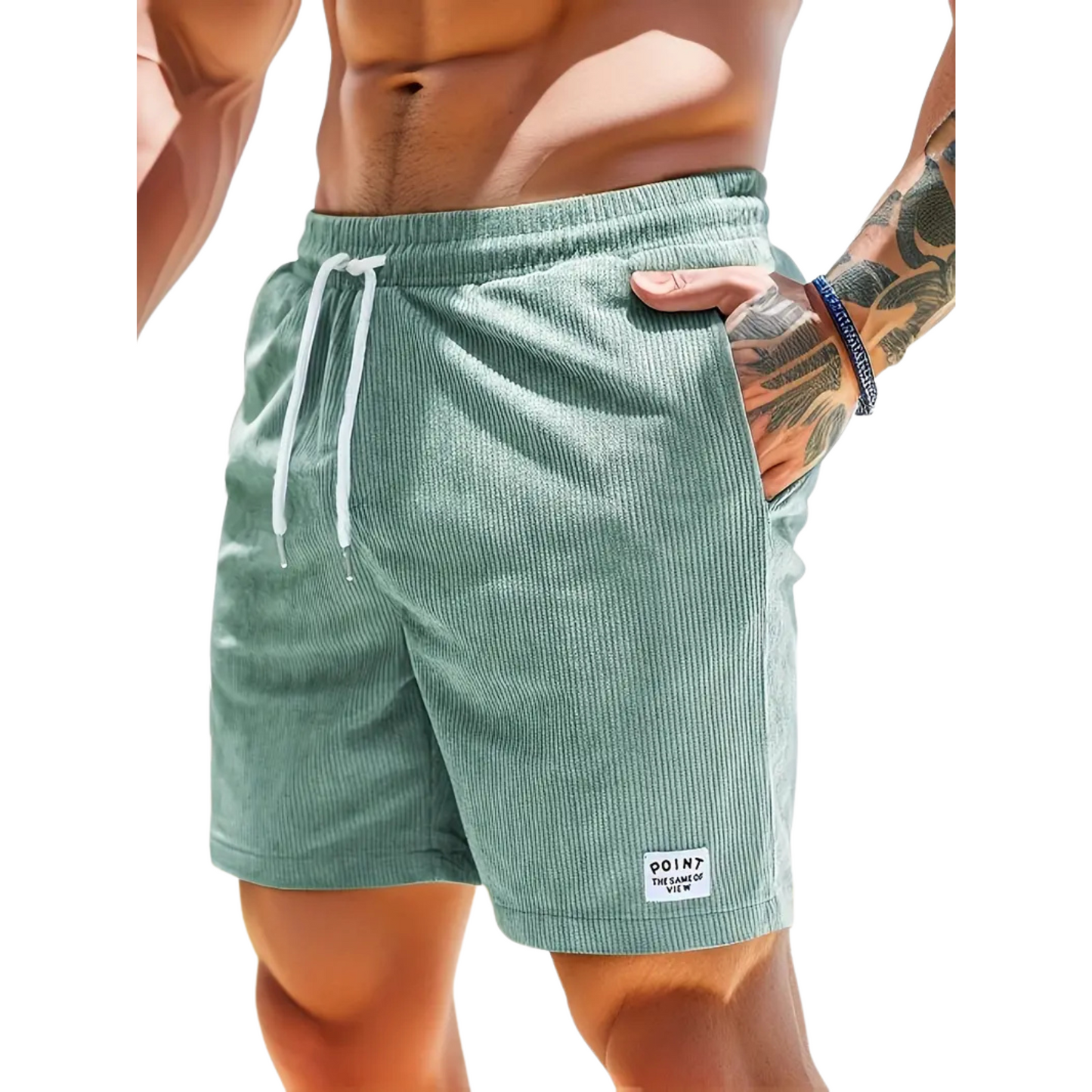 Herren-Badeshorts mit elastischem Bund | Sommer 7
