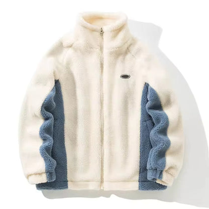 Herren Fleecejacke Colourblock | Warm Leicht 4
