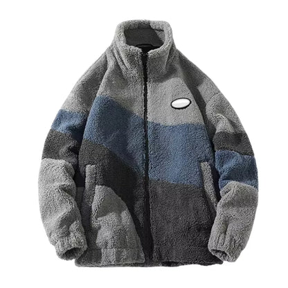 Herren Fleecejacke Colourblock | Warm Leicht 5