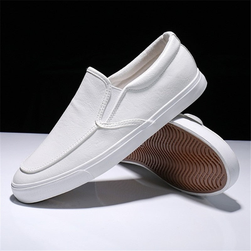 Herren-Slip-on-Ledersneaker – Jonas