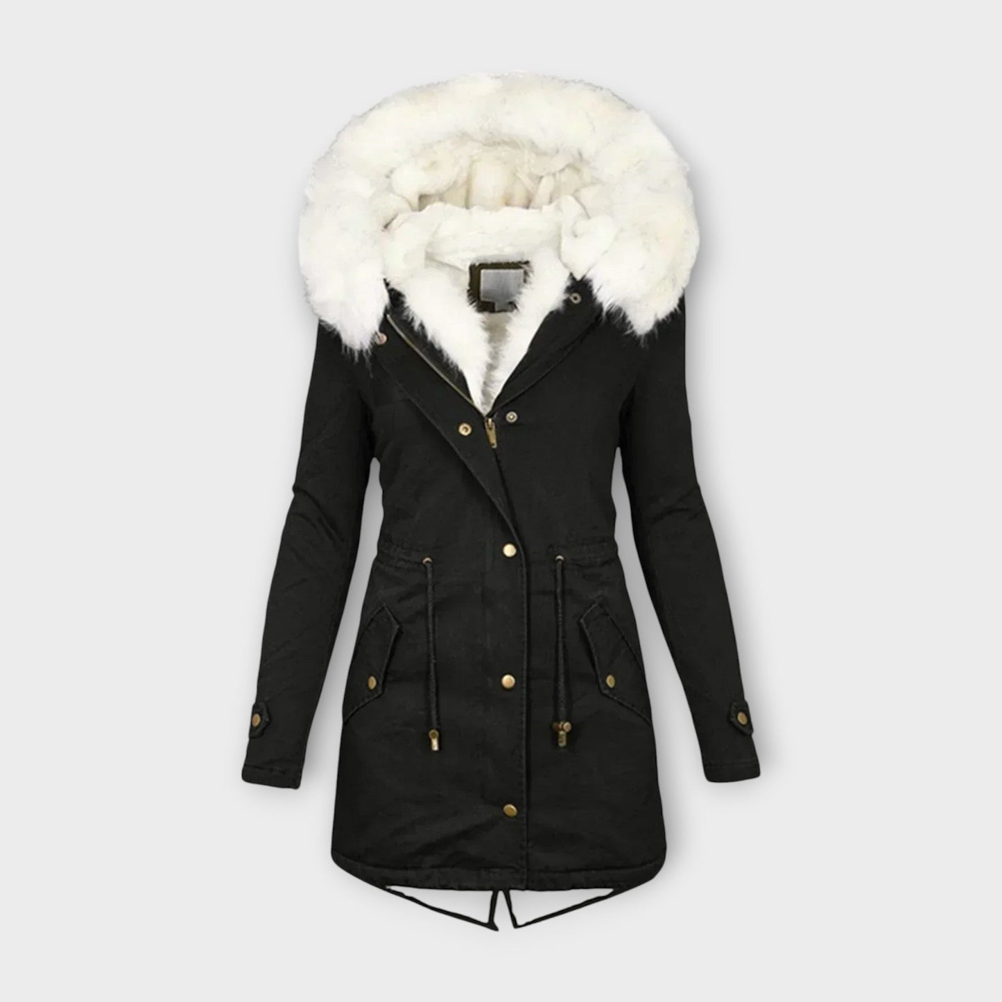 Ivara - Waterproof Winter Jacket with Faux Fur Lining