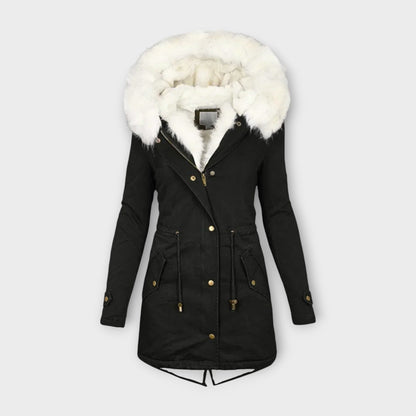 Ivara - Waterproof Winter Jacket with Faux Fur Lining