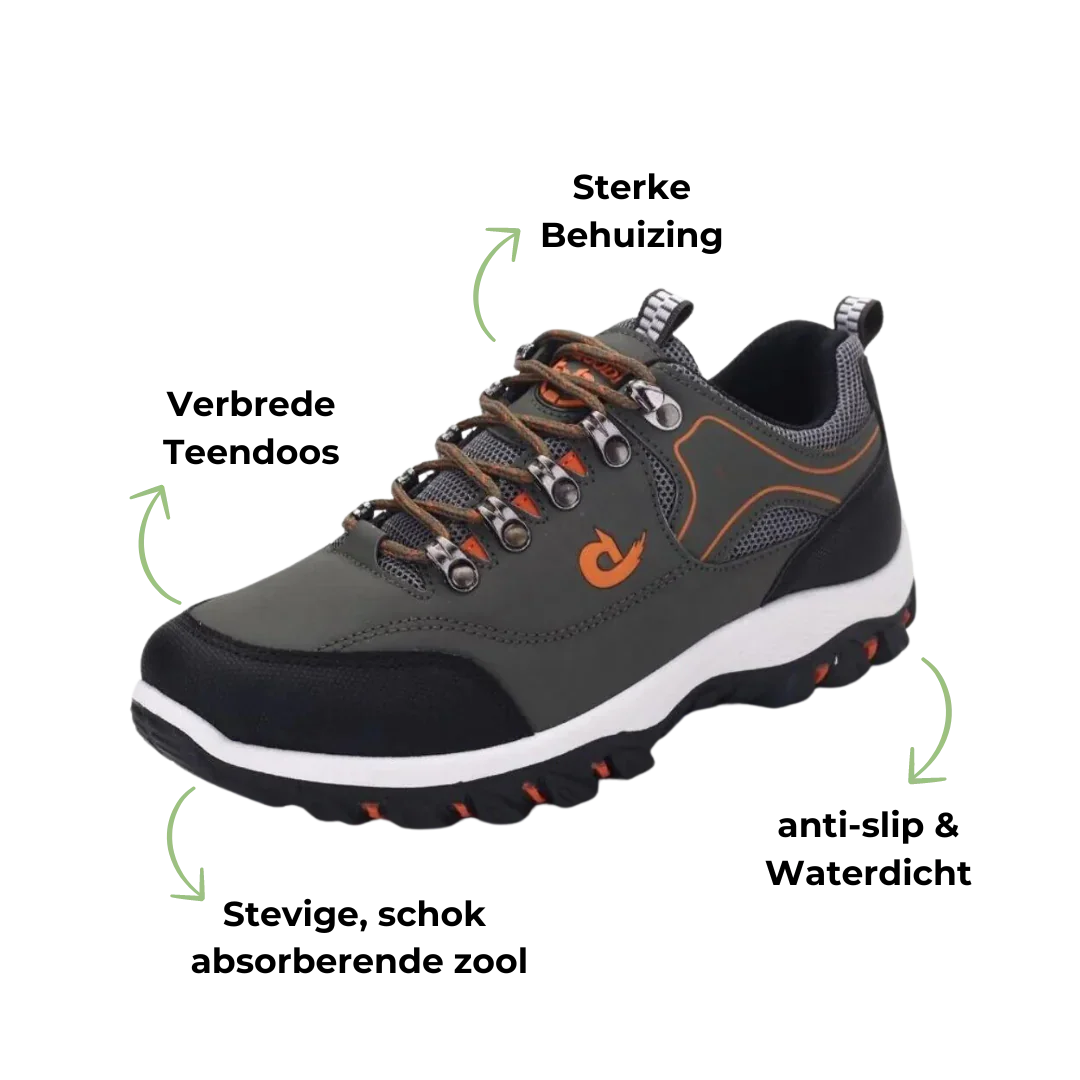 Unisex Lage Wandelschoenen - Waterdicht - Brede Voet