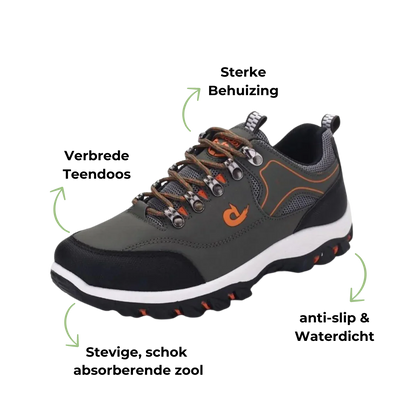 Unisex Lage Wandelschoenen - Waterdicht - Brede Voet