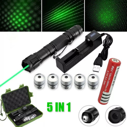 Eco-Friendly USB Rechargeable Green Laser Pointer