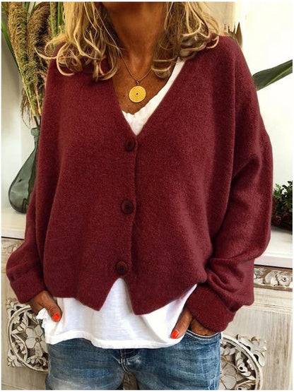 Elisa – Women’s Classic Knit Cardigan
