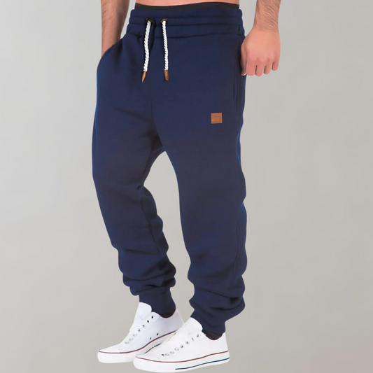 Hoder Baggy Jogginghose Herren aus Baumwolle für Komfort 0