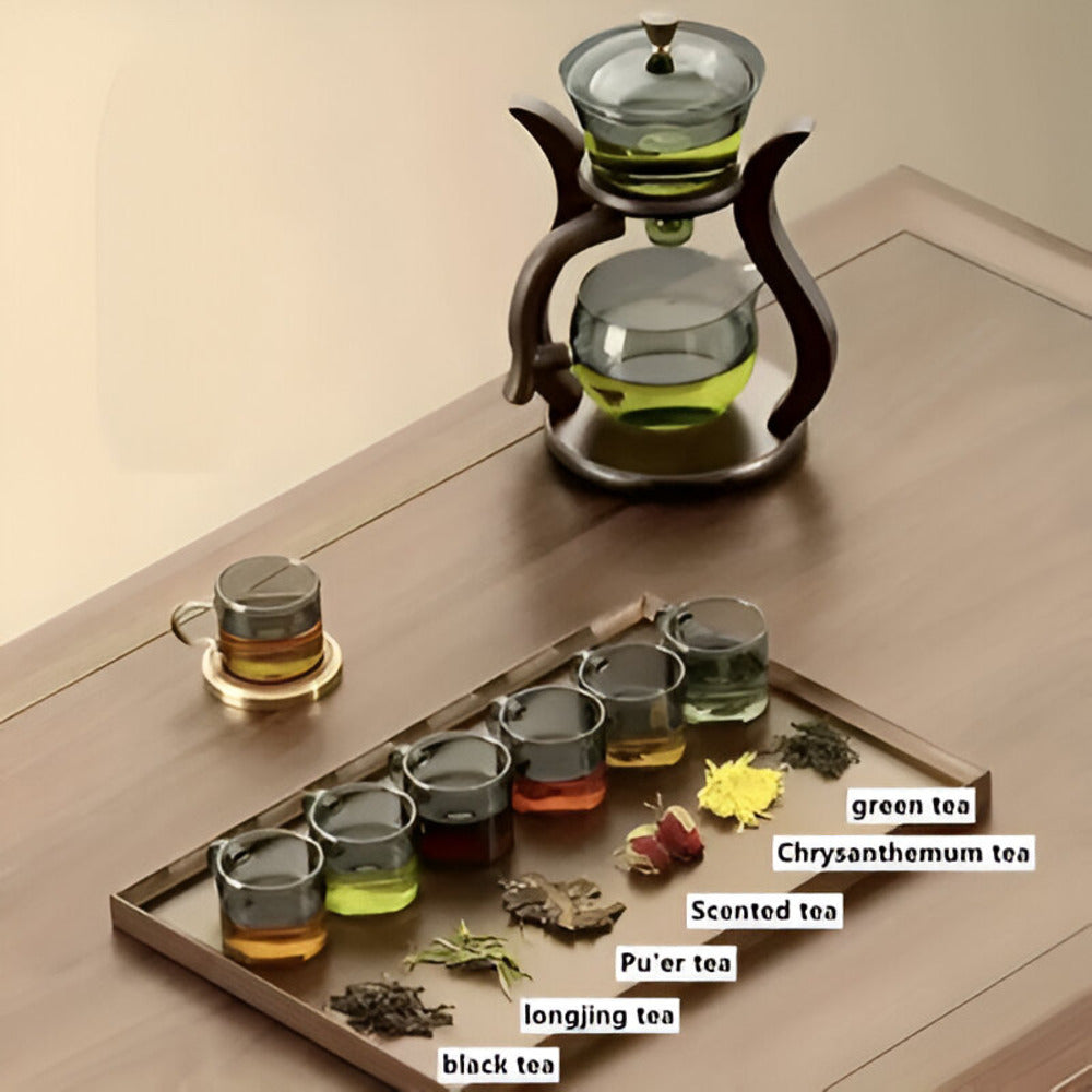 Caelor – Druppelvrije Theepot Set Met Theezeef