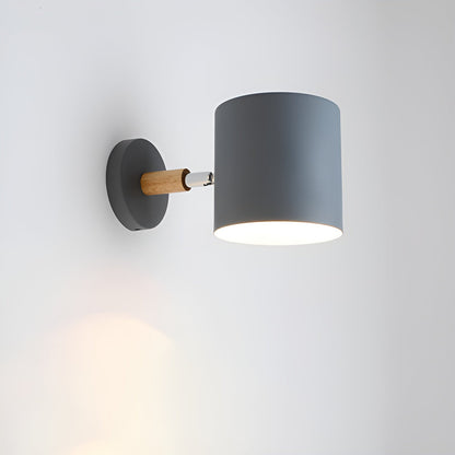 MacaronRay Wandleuchte | Verstellbarer Lampenkopf | Pastellfarbenes Skandinavischeres Design