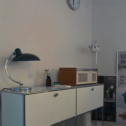 OOS-NostaChic bordslampa - Justerbar vintage järnkupol skrivbordslampa