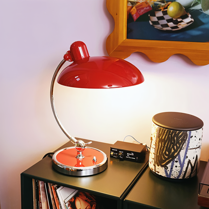 OOS-NostaChic bordslampa - Justerbar vintage järnkupol skrivbordslampa