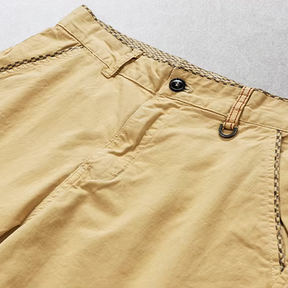 Heinen - Casual Shorts with Adjustable Web Belt