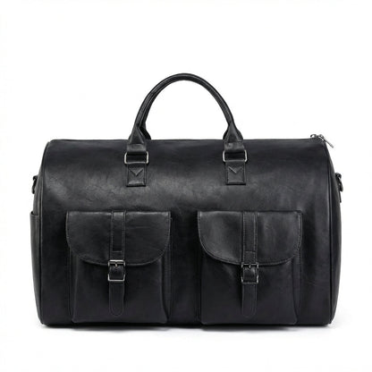 Hudson | Unisex Duffel Bag With Front Flap Storage And Reinforced Body | Travel