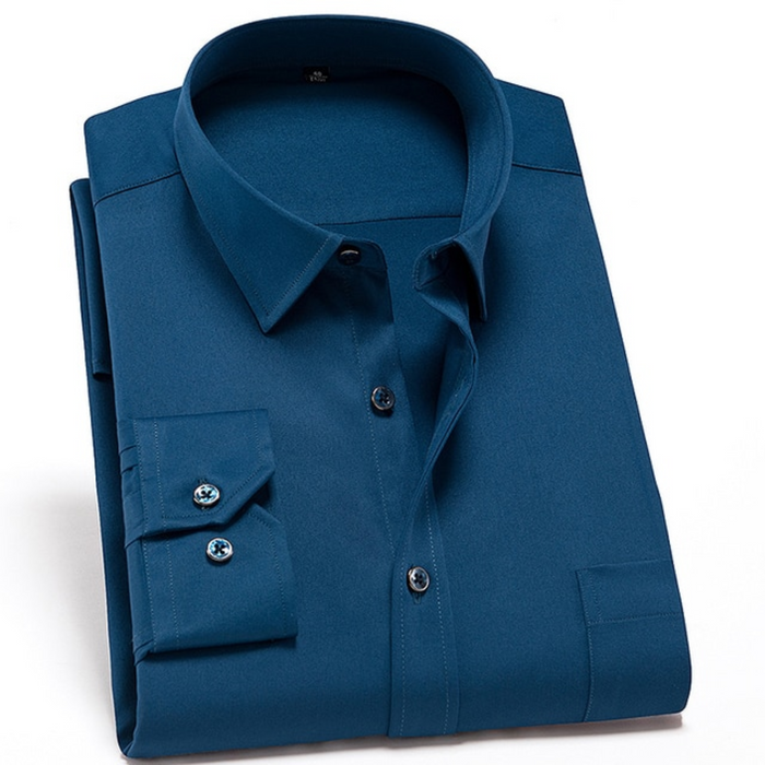 NovaFlex | Anti Kreuk Men's Stretch Over-Shirt
