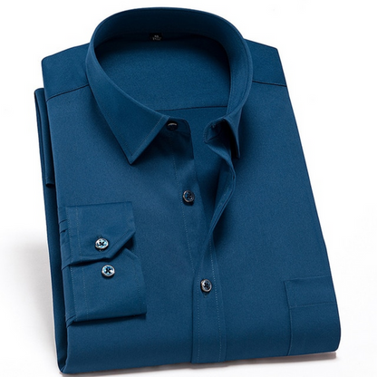 NovaFlex | Anti Kreuk Men's Stretch Over-Shirt