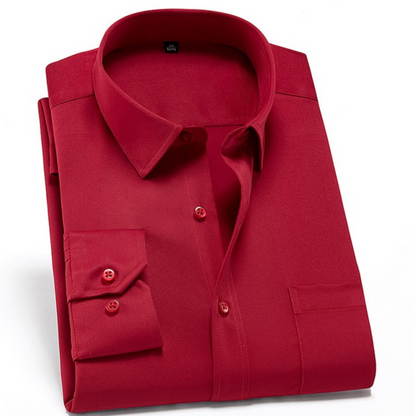 NovaFlex | Anti Kreuk Men's Stretch Over-Shirt