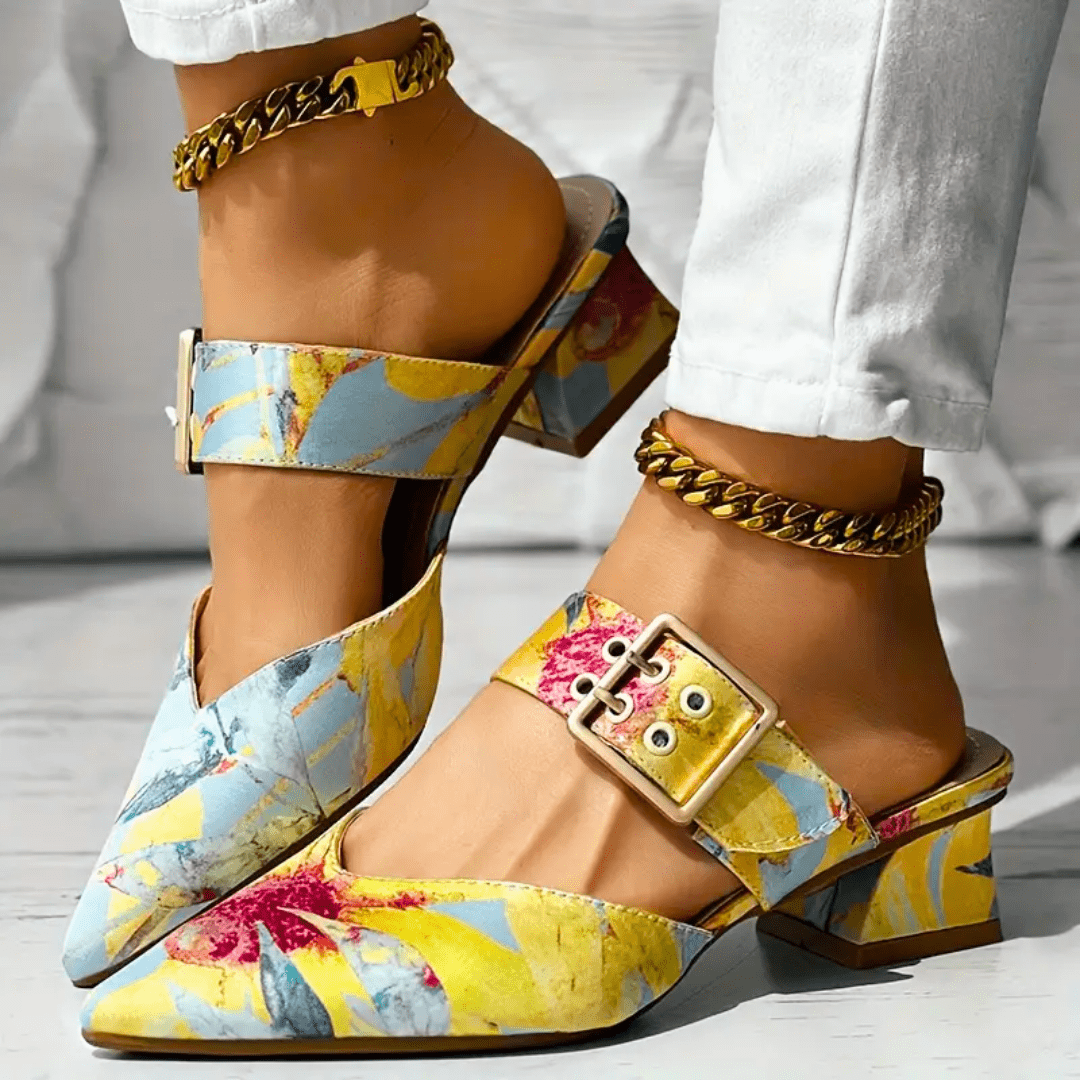 Women’s Heels Stylish Statement Design Comfortable Elegant Party Occasion Footwear