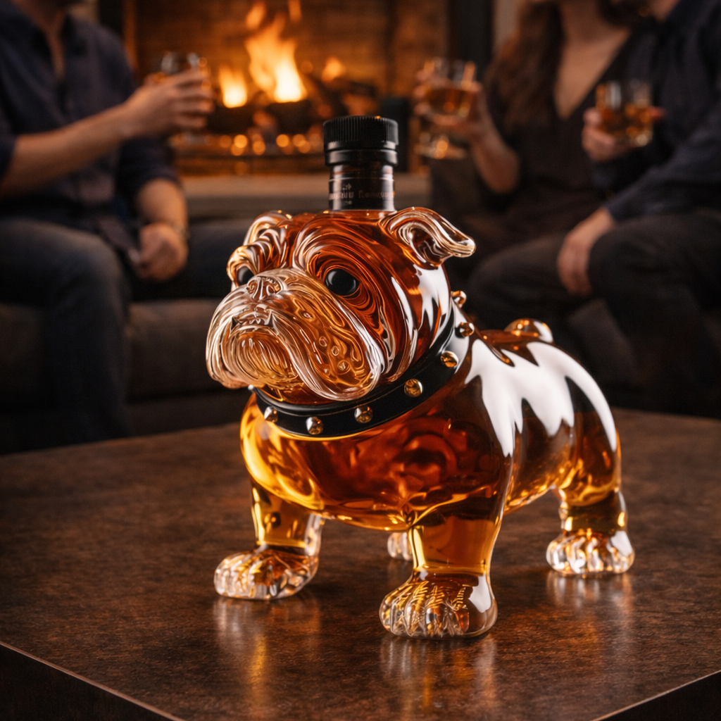 Whiskyfľaša - Bulldog Edícia