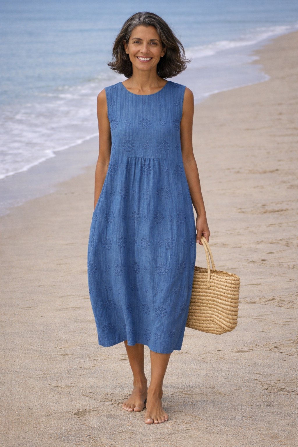 Mariah | Vestido midi estampado