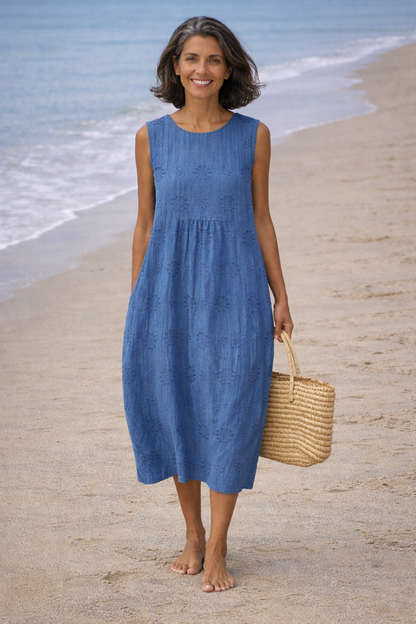 Mariah | Vestido midi estampado