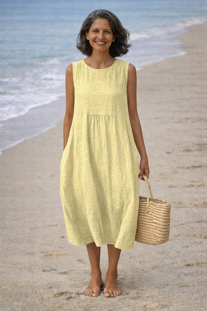 Mariah | Vestido midi estampado