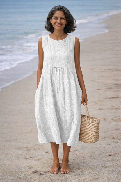Mariah | Vestido midi estampado