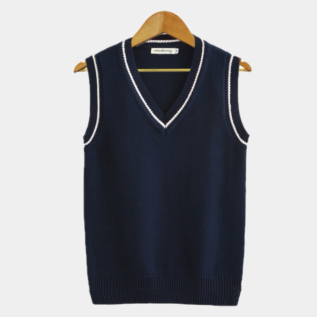 Brennor – Classic V Neck Mens Knitted Sweater Vest