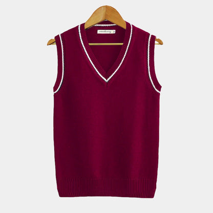 Brennor – Classic V Neck Mens Knitted Sweater Vest
