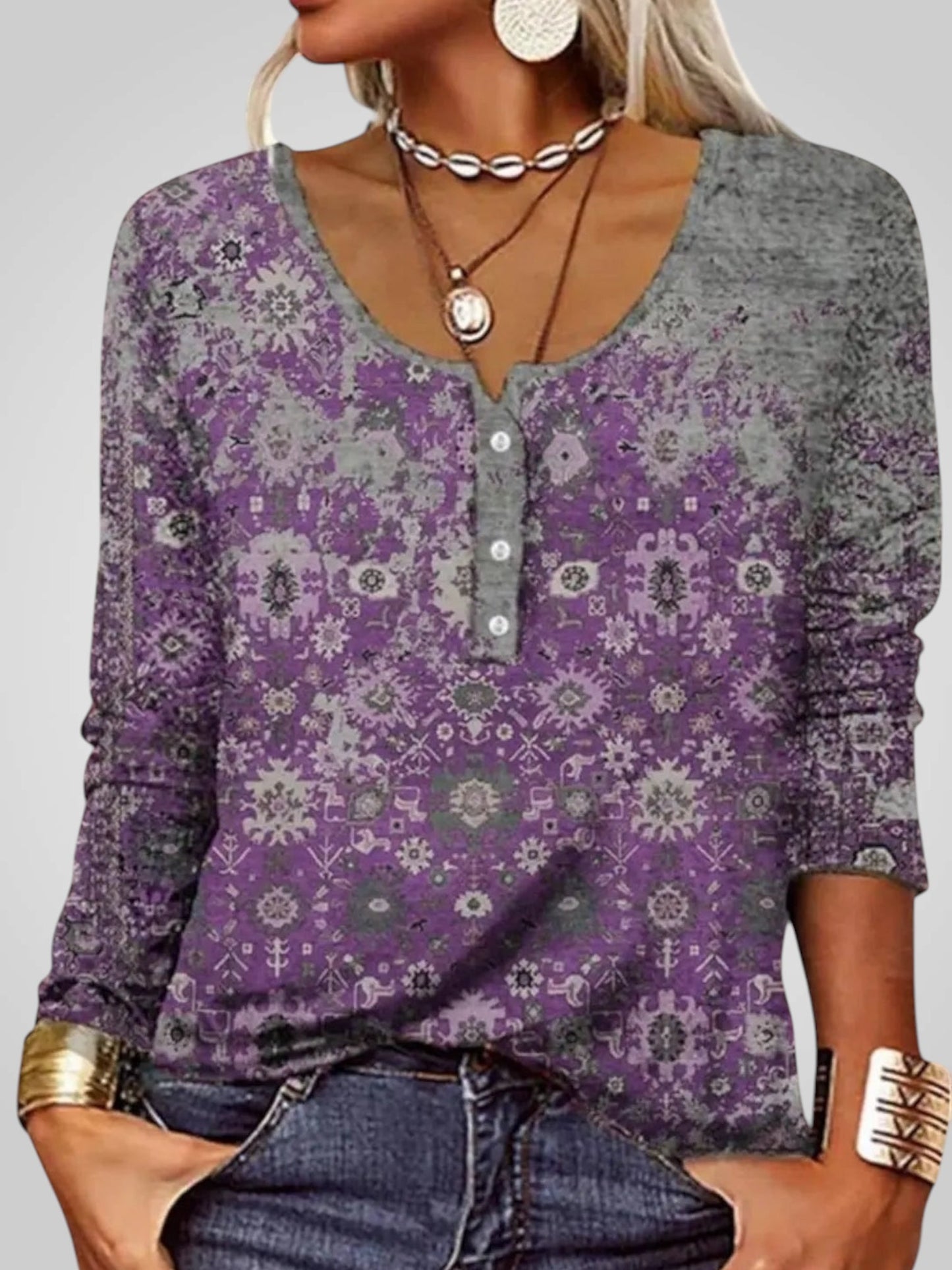 TCF Silk Blouse – Elegant Tailored Fit
