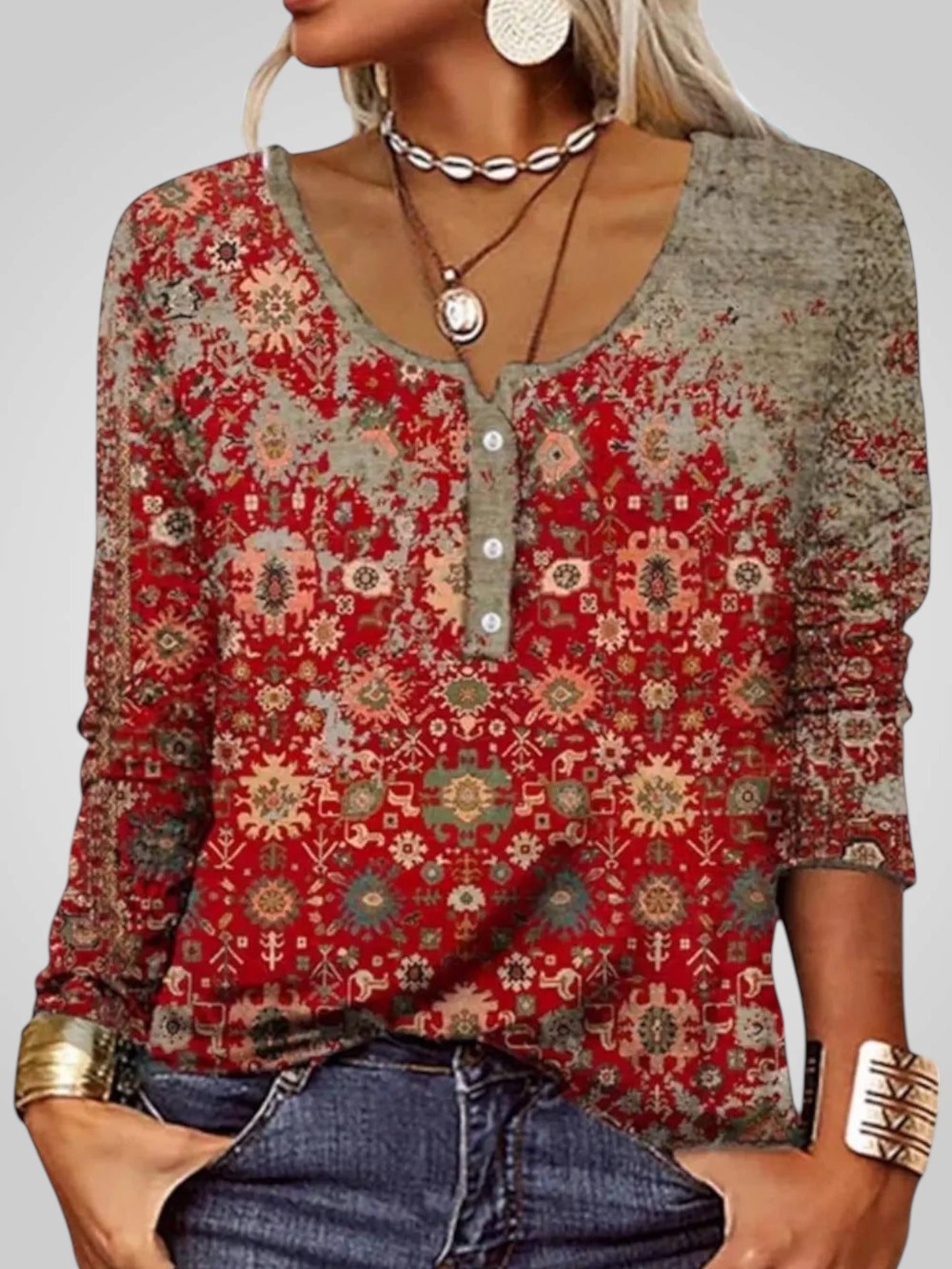 TCF Silk Blouse – Elegant Tailored Fit