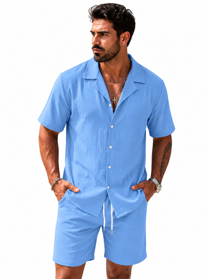 Vince luxe shirt - linnen stof  met v- hals