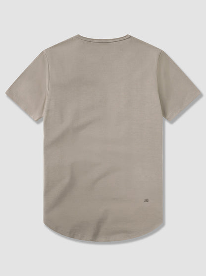KYAN Flat-Hem Shirt Korte Mouwen