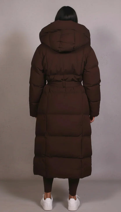 ELINA™ | LUXE LONGLINE PUFFER COAT