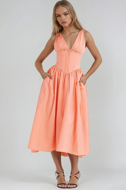 Aylin | Refined Bloom Dress