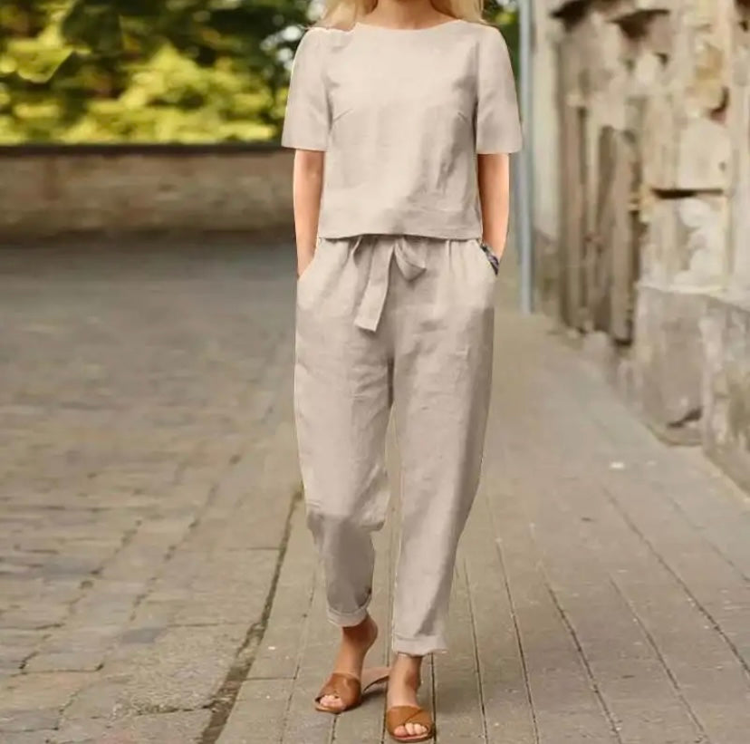 Hailey™ | Short Sleeve 2-piece Set