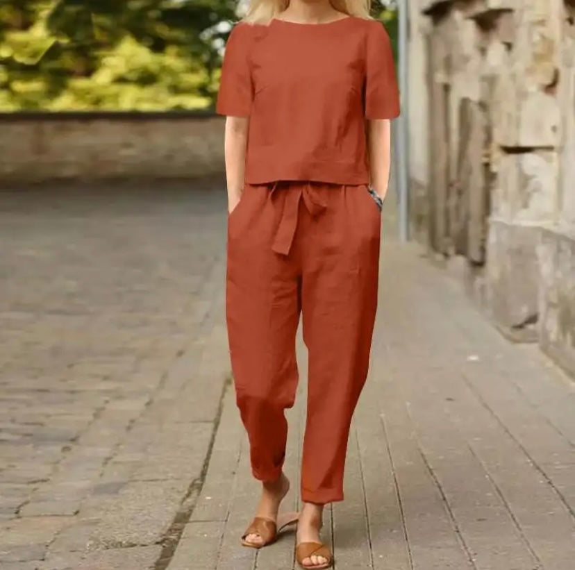Hailey™ | Short Sleeve 2-piece Set
