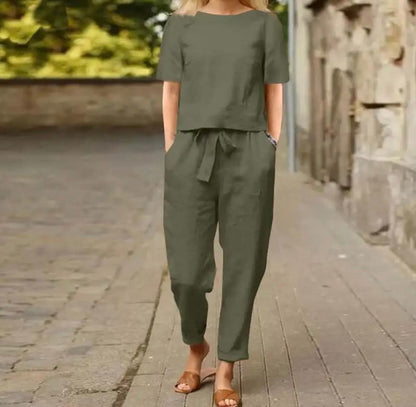 Hailey™ | Short Sleeve 2-piece Set