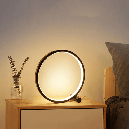 Modern Dimmable Table Lamp for Ambient Lighting – Adjustable LED Lamp for Bedroom, Living Room and Home Decor