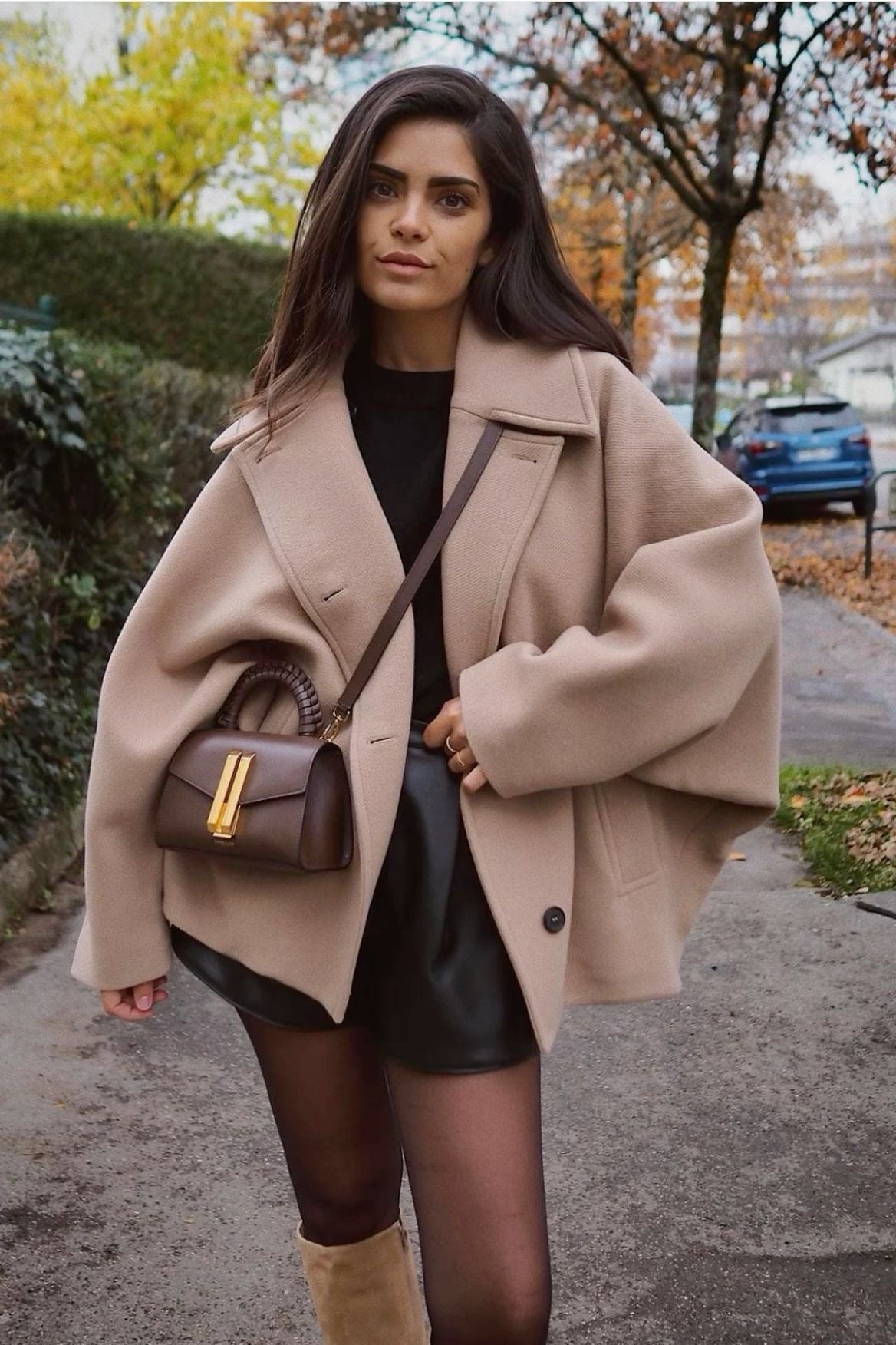 Eulalia  | Oversized wool coat