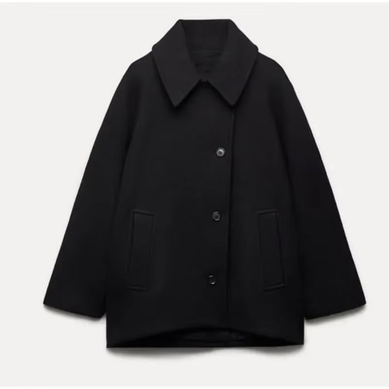 Eulalia  | Oversized wool coat