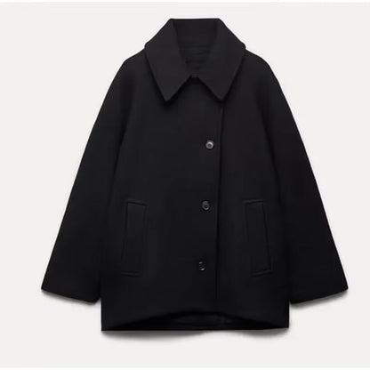 Eulalia  | Oversized wool coat