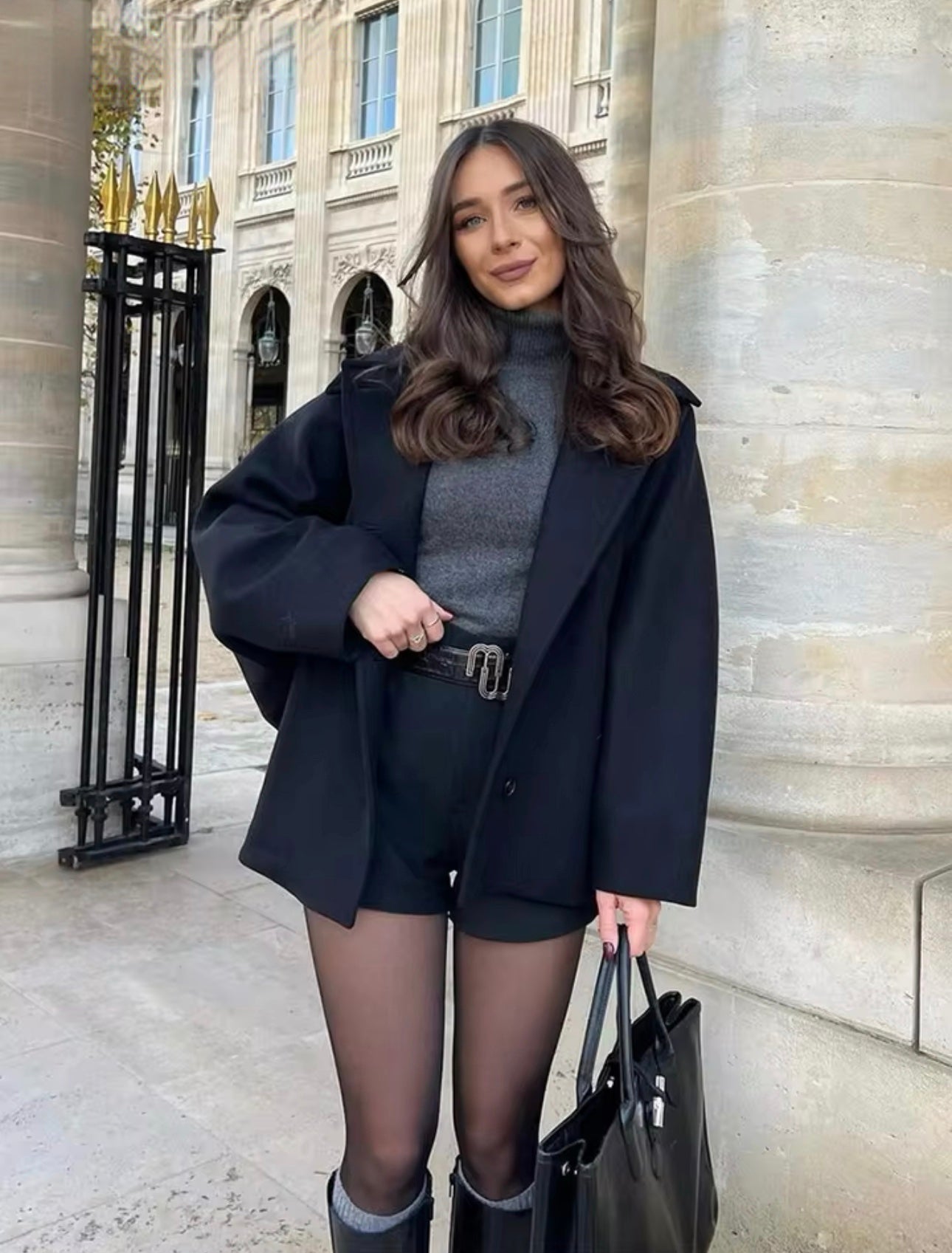 Eulalia  | Oversized wool coat